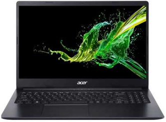 Ноутбук 15.6" FHD Acer Aspire A315-34-P1QV black (Pen N5030/8Gb/256Gb SSD/noDVD/VGA int/no OS) (NX. HE3ER.016)