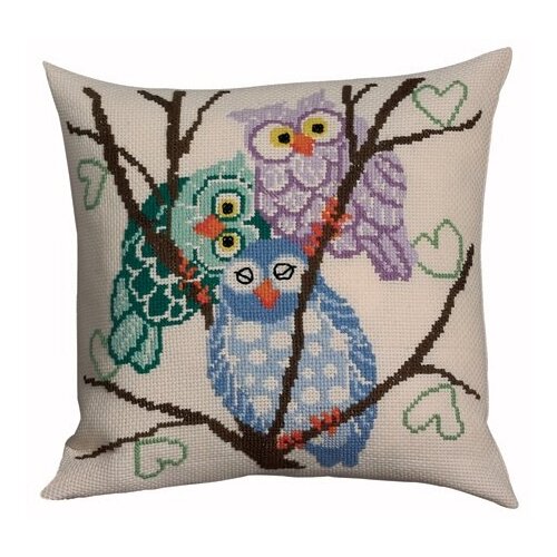 фото Набор для вышивания permin 83-3822 3 совы