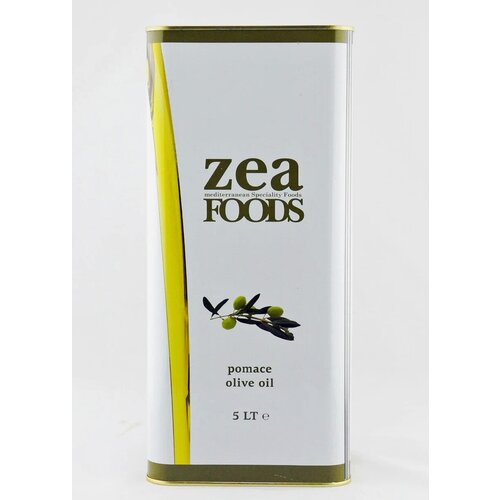 Масло Оливковое ZEA FOODS Pomace Olive Oil, 5 литров Жесть, Греция