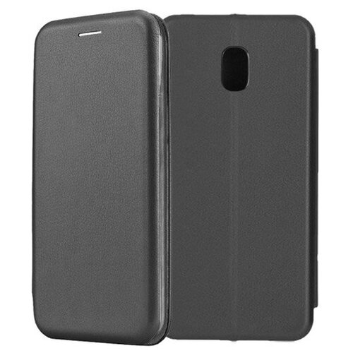 Чехол-книжка Fashion Case для Samsung Galaxy J3 (2017) J330 черный чехол книжка fashion case для samsung galaxy a3 2017 a320 красный