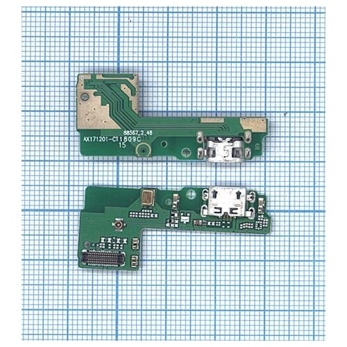 Плата разъема питания с микрофоном для Xiaomi Redmi 5 шлейф кнопок громкости и включения для xiaomi redmi note 4