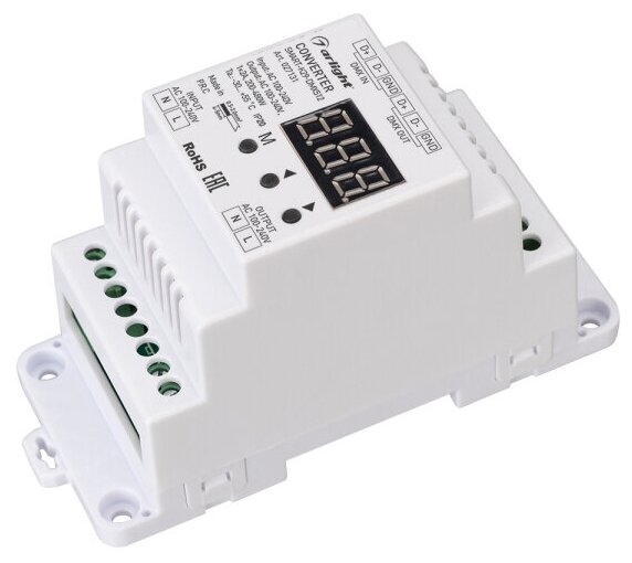 Arlight Конвертер SMART-K29-DMX512 (230V, 1x2A, TRIAC, DIN)