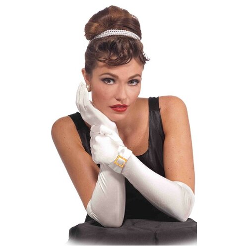 фото Аксессуар для праздника forum novelties классические белые перчатки