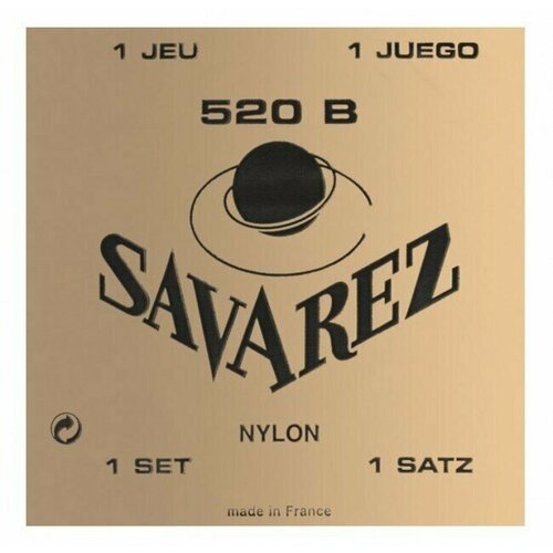 SAVAREZ 520B White Card Low Tension струны для классической гитары