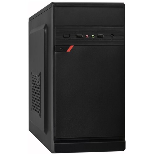 Exegate EX283059RUS Корпус Minitower ExeGate BAA-106 Black, mATX, , 2*USB, Audio 1753221