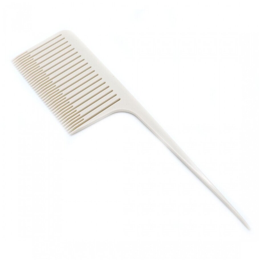 фото Nail Art Расчёска для мелирования (пластиковый хвост), белый