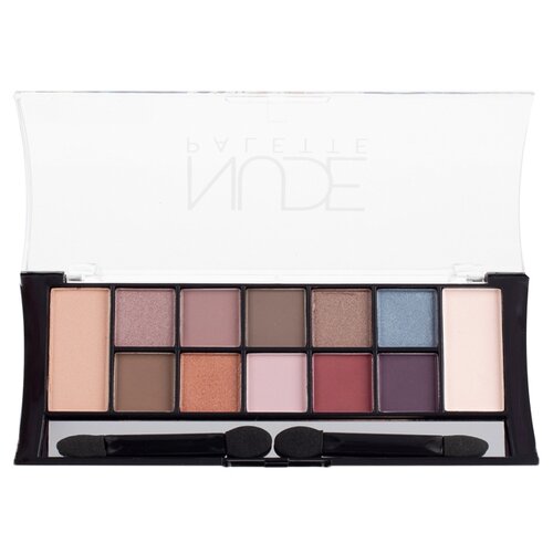 TF Cosmetics палетка теней 12 Nude Pallette Eyeshadow, 18 г