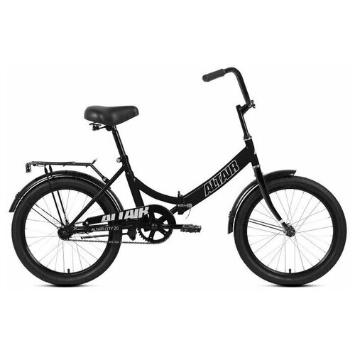 Городской велосипед ALTAIR City 20 (2021) черный/серый 14