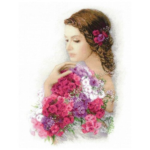 фото Набор для вышивания "риолис" "очарование лета" вышивка 35х45 см