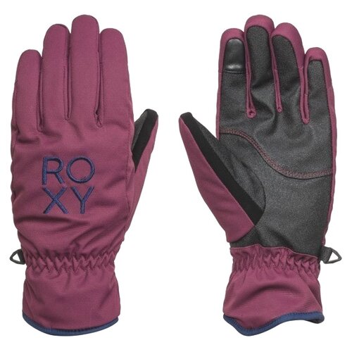 фото Перчатки roxy, с утеплением, размер xl, красный, фиолетовый