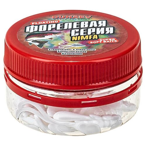 Приманка DT-NIMFA 45мм-6шт плавающий цвет голубой 450₽