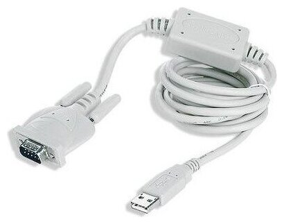 переходник USB2.0-COM 1.8 метра, Cablexpert - фото №1