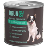 Brunch 12шт по 240г консервы с потрошками для собак мелких пород - изображение
