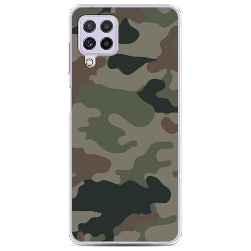 фото Силиконовый чехол "камуфляж 1" на samsung galaxy a22 / самсунг галакси a22 case place