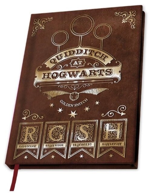 Блокнот Harry Potter: Quidditch (A5)