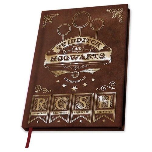 Блокнот Harry Potter: Quidditch (A5) блокнот harry potter marauders map a5