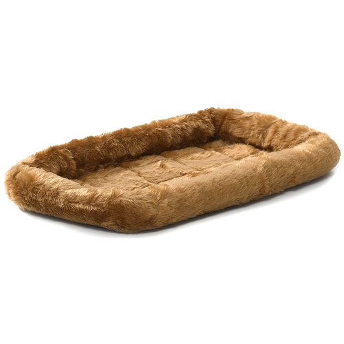 Midwest лежанка Pet Bed меховая 56х33 см коричневая