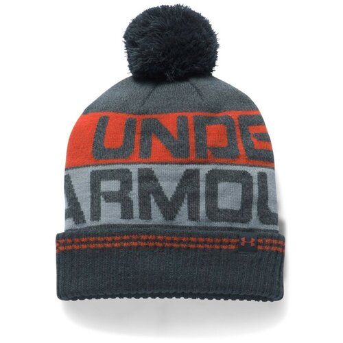 фото Мужская шапка ua retro pom beanie 2.0 under armour