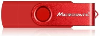 Флешка Microdata 128 Гб USB 3.0 CKX OTG для телефонов android-красная