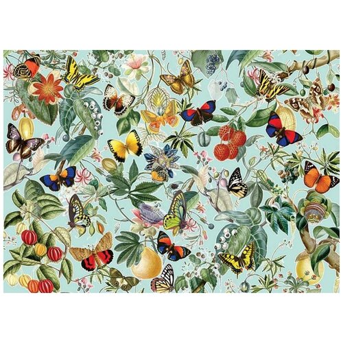 Купить Пазл Cobble Hill 1000 деталей: Фрукты и бабочки