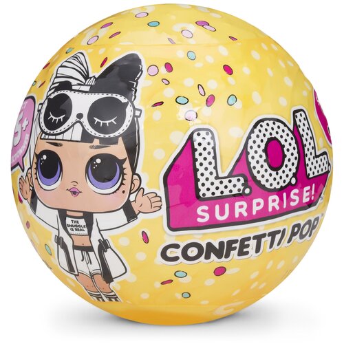 L.O.L. Surprise! Confetti Pop 3 Wave 2, 8 см настольная игра spin master l o l водный сюрприз