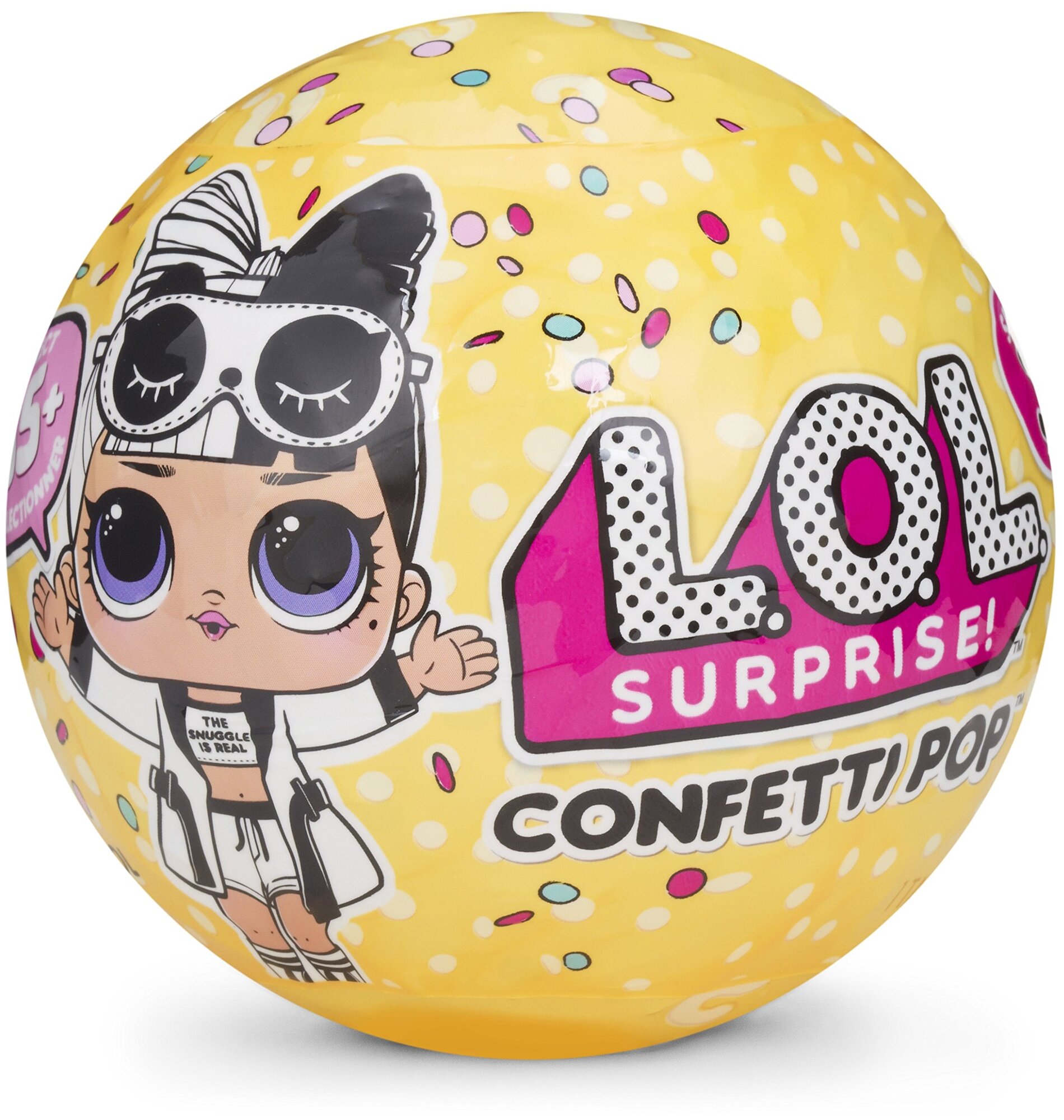 Кукла-сюрприз в шаре LOL Surprise Confetti POP 3 серия, 2 волна