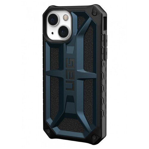 фото Чехол urban armor gear (uag) monarch series для iphone 13 mini, цвет темно-синий (mallard) (113141115555)