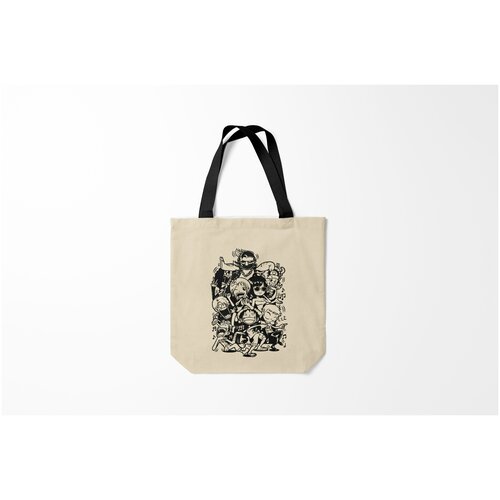 фото Сумка-шоппер / 40х40 см / аниме / one piece герои burnettie