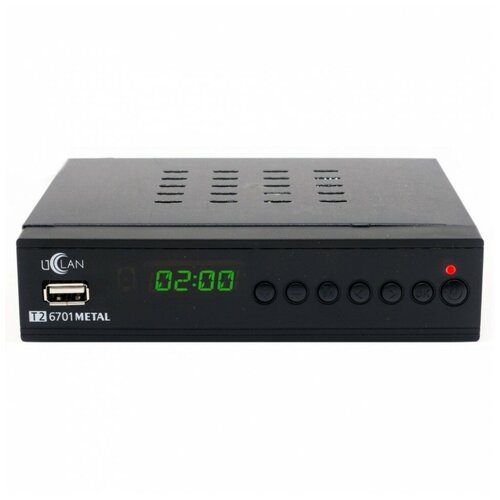 uClan 6701 T2 METAL DVB-T/T2/С Цифровой эфирный / кабельный приемник