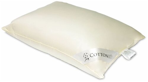 Подушка из хлопка и искусственного лебяжьего пуха Бел-Поль COTTON AIR 50х70 средняя