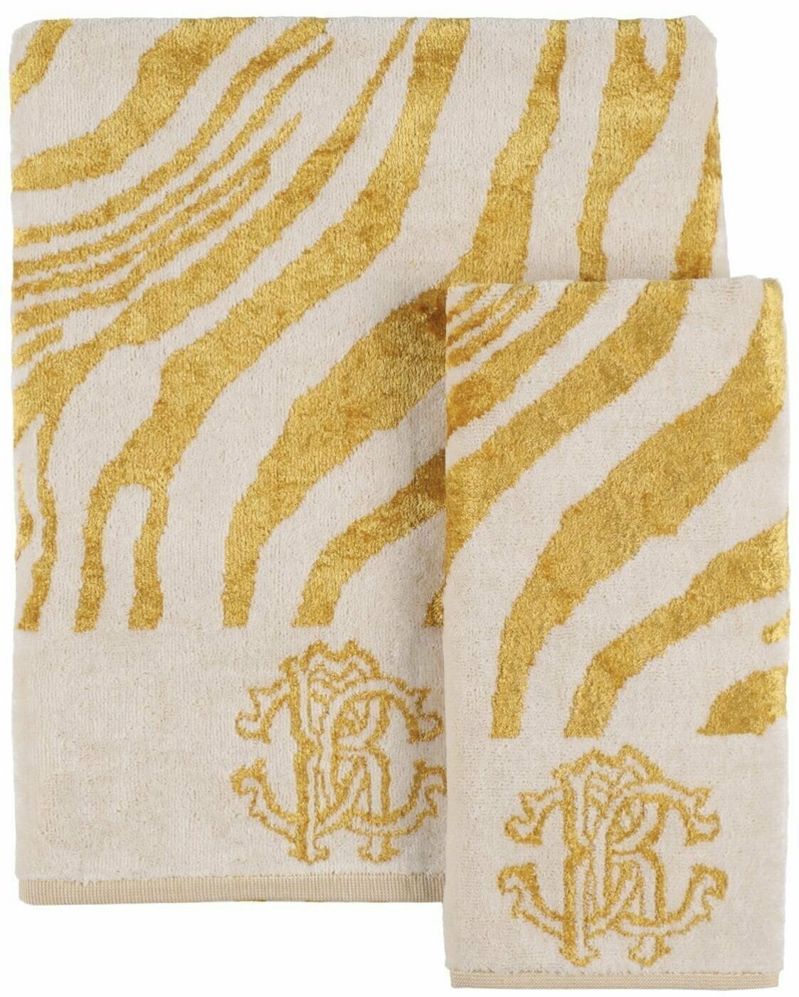 Roberto Cavalli полотенца банные Zebra