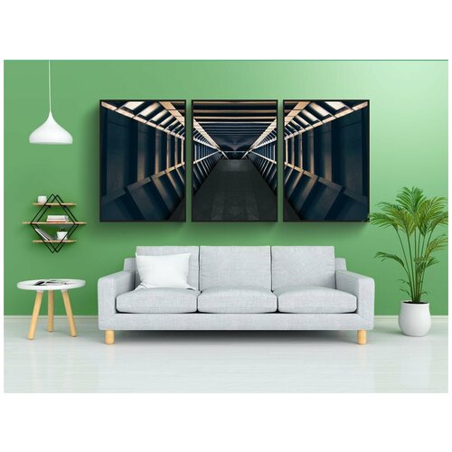 фото Набор модулных постеров для интерьера "внеземной, фон, задний план" 60x90 см. в тубусе, без рамки lotsprints