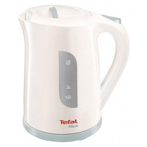 фото Электрический чайник tefal ko 2701 aqua ii белый/серый