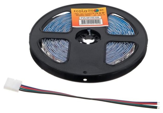 Ecola P2LM14ESB Светодиодная лента LED strip PRO 14.4W/m 12V IP20 1 шт. - фотография № 2