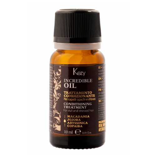 KEZY Incredible Oil Масло для волос, 10 мл масло для волос kezy kezy incredible oil масло для волос 10 мл