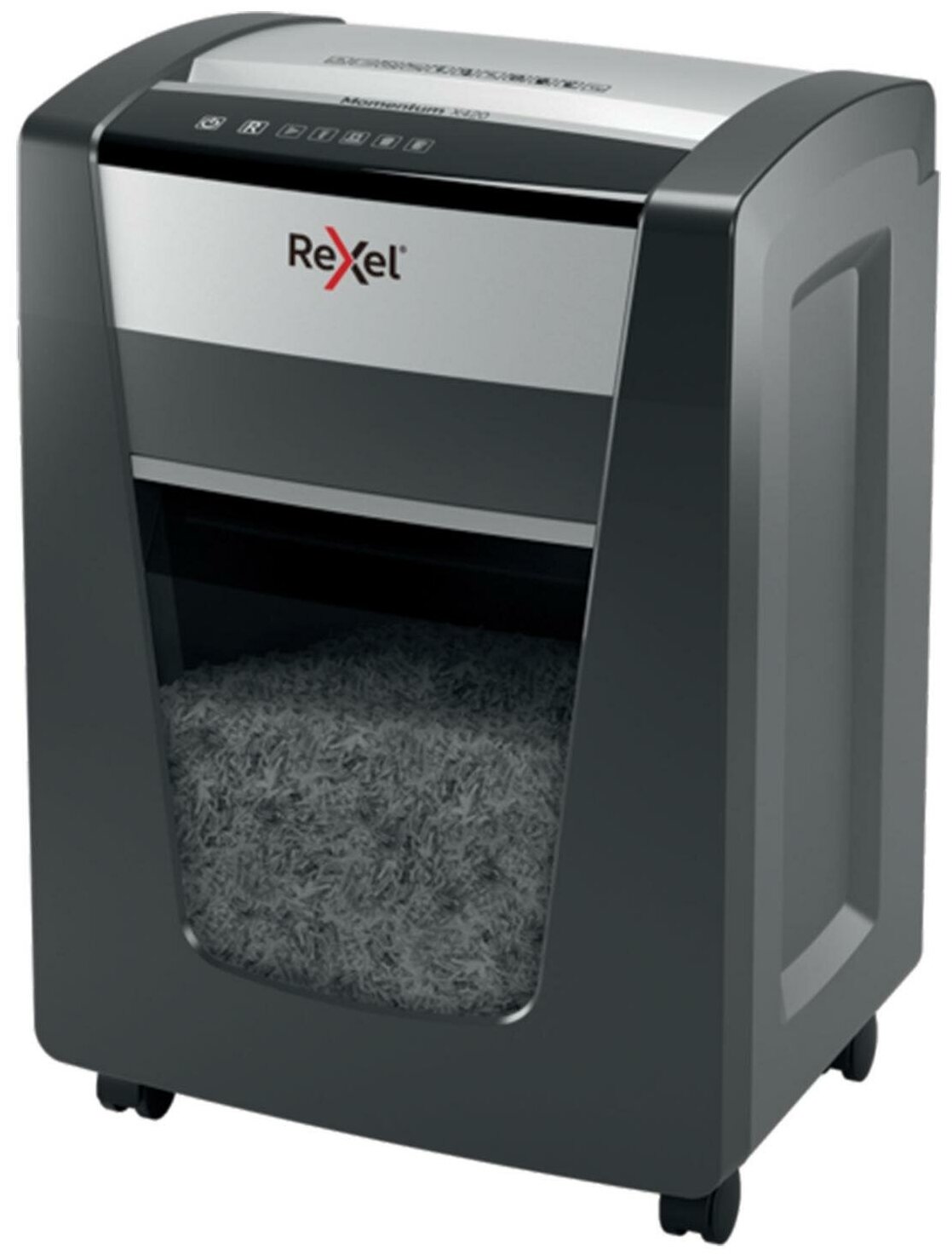 Уничтожитель бумаг Rexel Momentum X420 EU, P-4, 4х40 мм, 20 лист. одновременно, 30л [2104578eu]