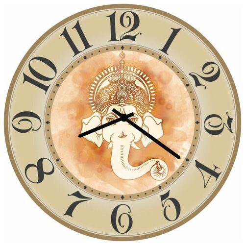 фото Svs настенные часы svs 4002753 богиня слон