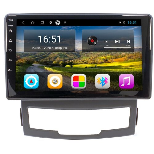 Штатная магнитола Zenith Ssang Yong Actyon 2010-2014, Android 10, 2/16GB