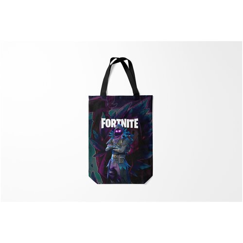 фото Сумка-шоппер / 31х42 см / геймерам / fortnite x raven burnettie