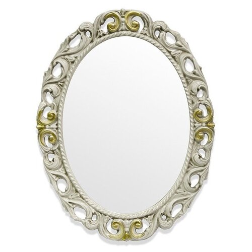 Зеркало в раме 72 х 92 см TW03642avorio/oro Tiffany World