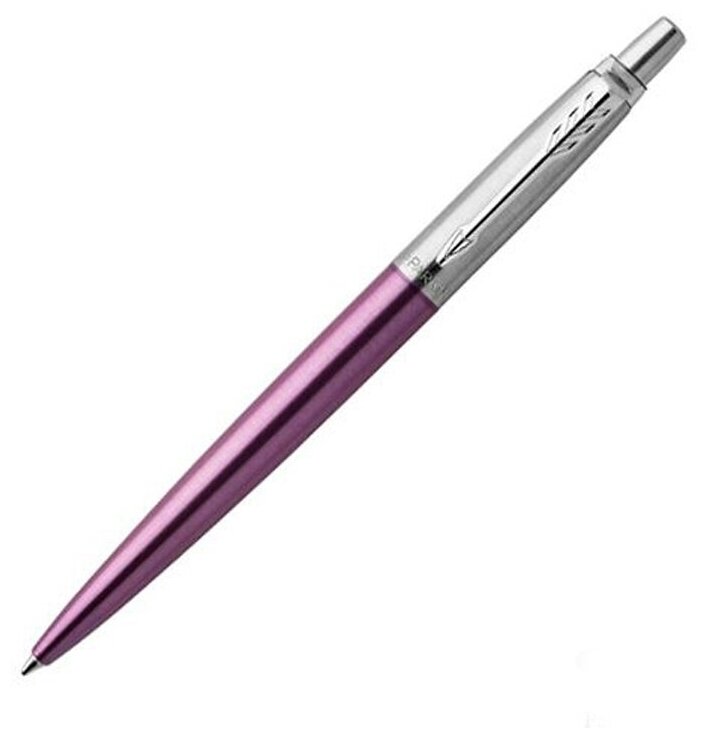 Ручка шариковая Parker Jotter Core K63 (1953190) Victoria Violet CT M синие чернила подарочная коробка