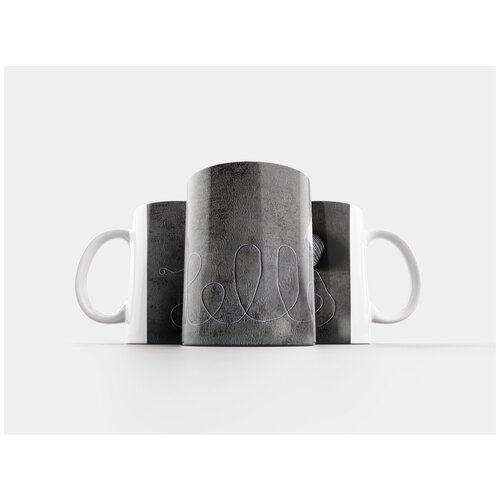 фото Кружка "привет, сердце, шерсть" 320 мл lotsprints