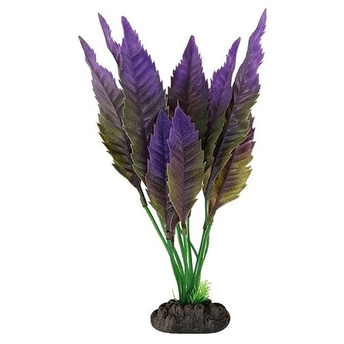 растение Тритон пластмассовое 25 см 2580 фиолетовое (1 шт)