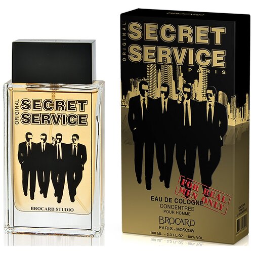 Мужской одеколон Brocard Secret Service Original, 100 мл secret service platinum одеколон 100мл