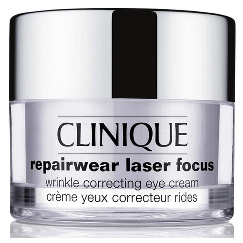 Clinique Крем Repairwear Laser Focus Wrinkle Correcting Eye 15 мл, 15 мл уход за лицом clinique ночной разглаживающий крем repairwear laser focus