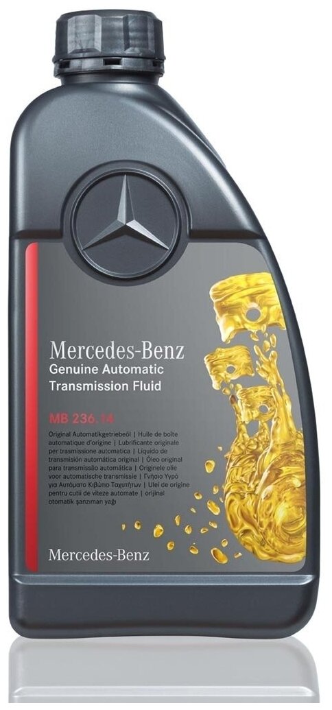MERCEDES-BENZ A000989680511ADNE масло трансмиссионное MERCEDES-BENZ GENUINE AUTOMATIC TRANSMISSION FLUID (ATF) MB 236.14 A 000 989