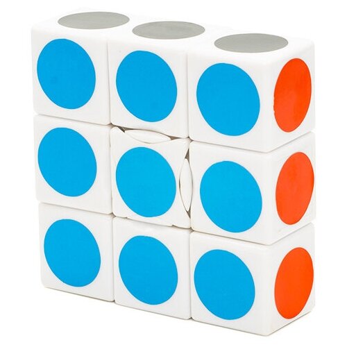 Головоломка Кубик Рубика LanLan 1x3x3 / Головоломка для подарка / Белый пластик кубик qiyi 1x3x3 black головоломка для подарка