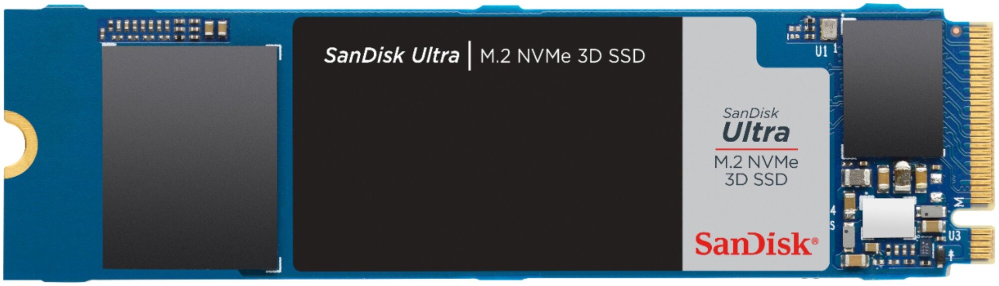 Твердотельный накопитель (SSD) SANDISK M.2 1000 GB NVME 3D SSD SDSSDH3N-1T00-G25