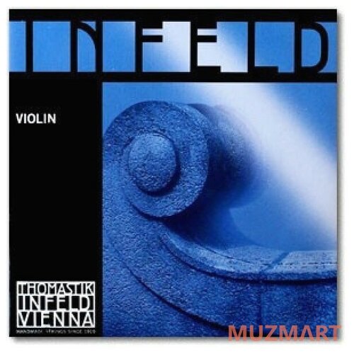 струна скрипичная ib02 а ля infeld blue thomastik Thomastik Hybridkern E Chrst./Silber IB01 струны для скрипки
