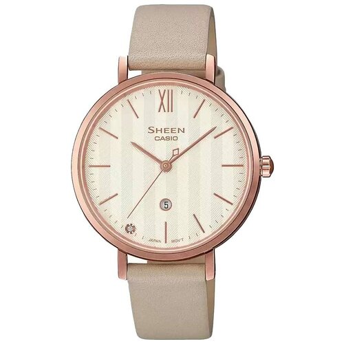 фото Наручные часы casio she-4539cgl-7audf